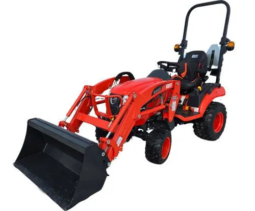 Kioti sub-compact tractor with front loader